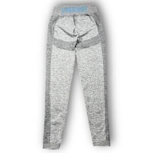 Gymshark Grey Gym Leggings Women’s Size Large Sports Gym Workout Running